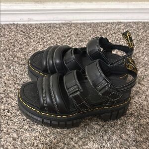 Dr. Martens Black Sandals